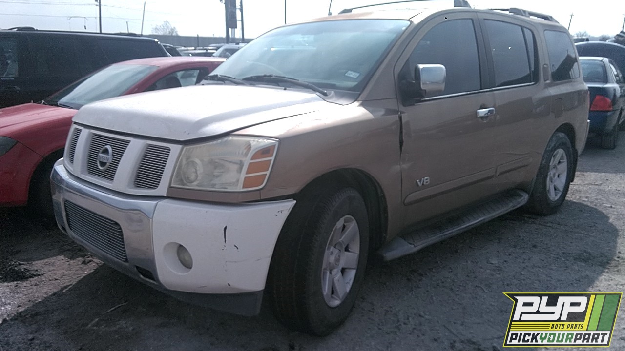 2005 NISSAN ARMADA partes disponibles