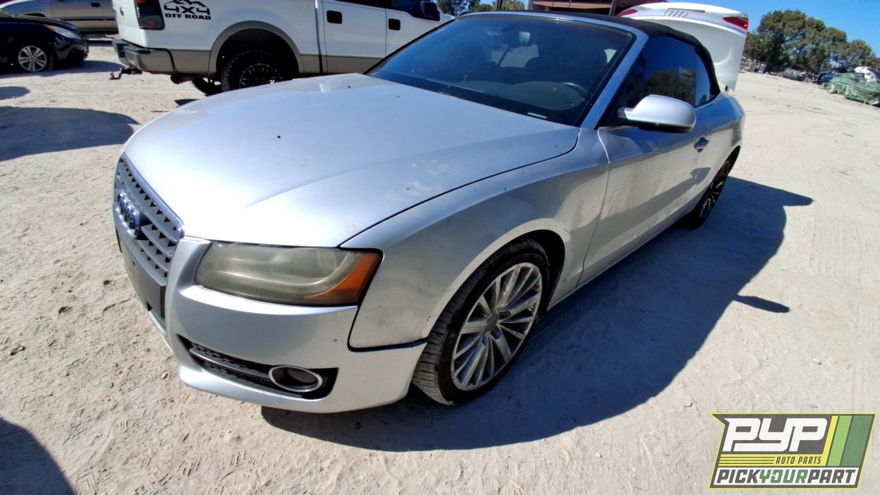 2012 AUDI A5 QUATTRO partes disponibles