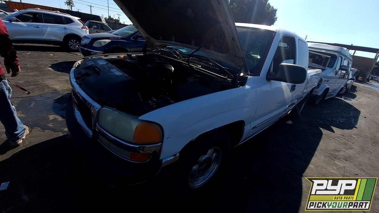 2001 GMC SIERRA 1500 partes disponibles