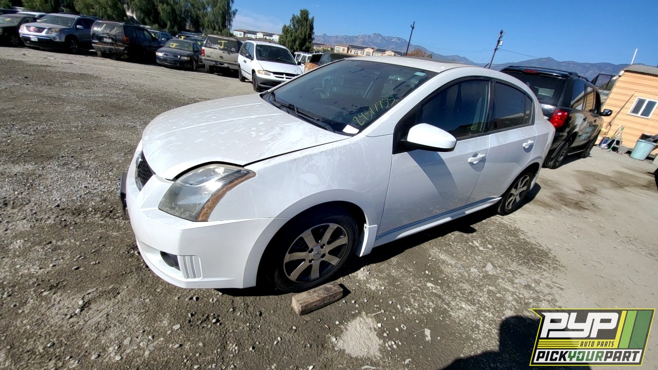 2012 NISSAN SENTRA partes disponibles