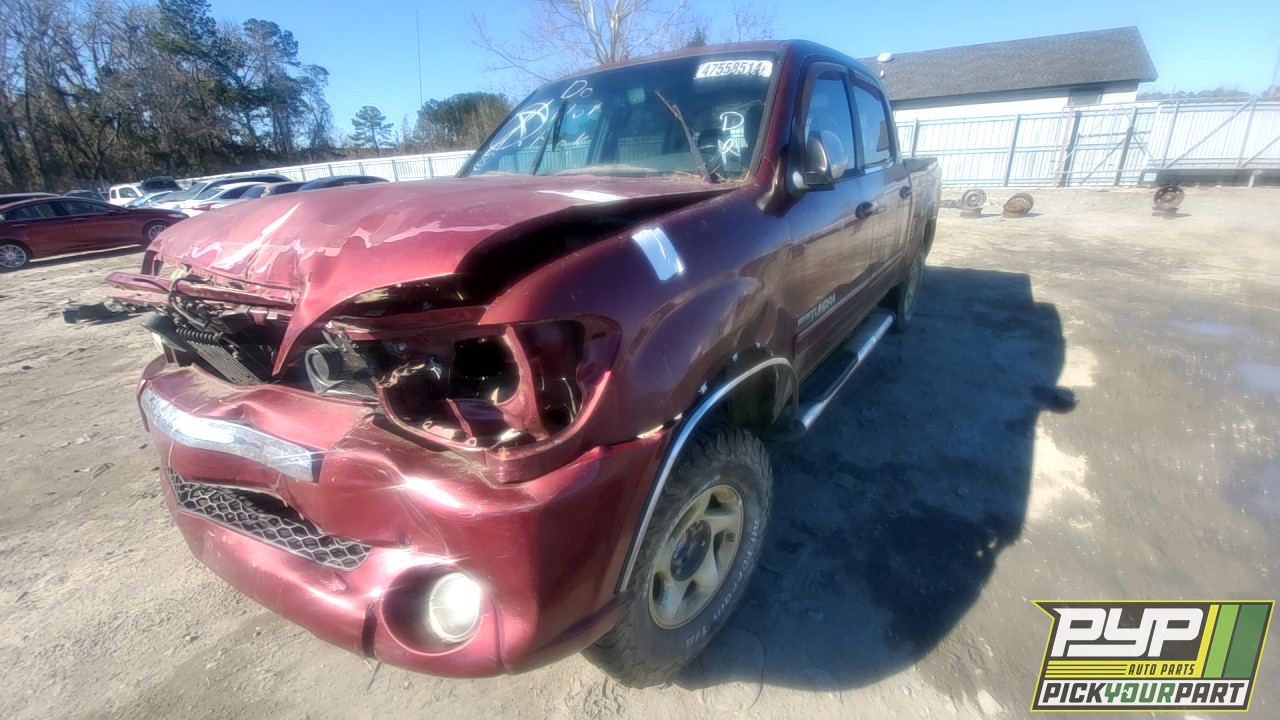 2006 TOYOTA TUNDRA partes disponibles