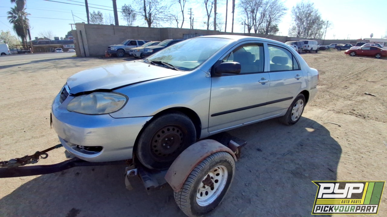 2007 TOYOTA COROLLA partes disponibles