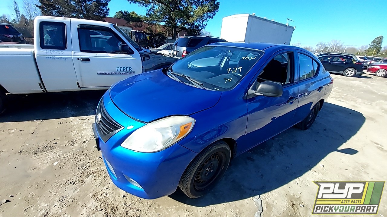 2012 NISSAN VERSA available for parts