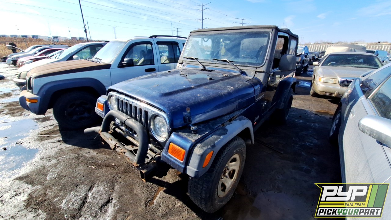2000 JEEP WRANGLER partes disponibles