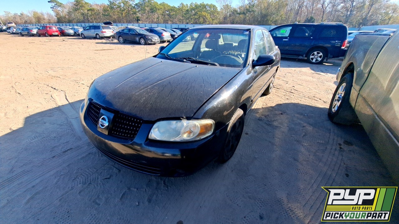 2006 NISSAN SENTRA available for parts