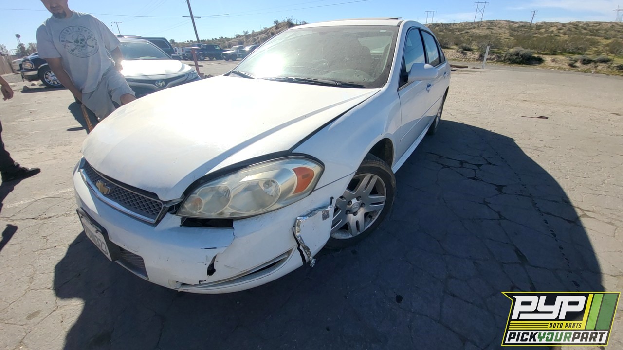 2012 CHEVROLET IMPALA partes disponibles