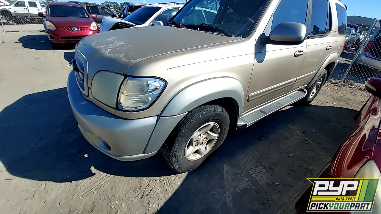 2002 TOYOTA SEQUOIA partes disponibles