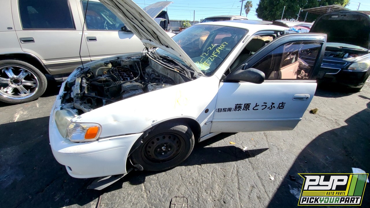 2001 TOYOTA COROLLA partes disponibles