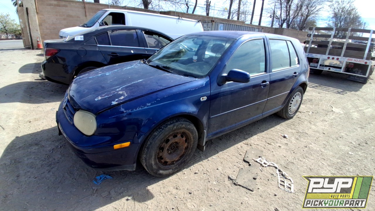 2002 VOLKSWAGEN GOLF available for parts