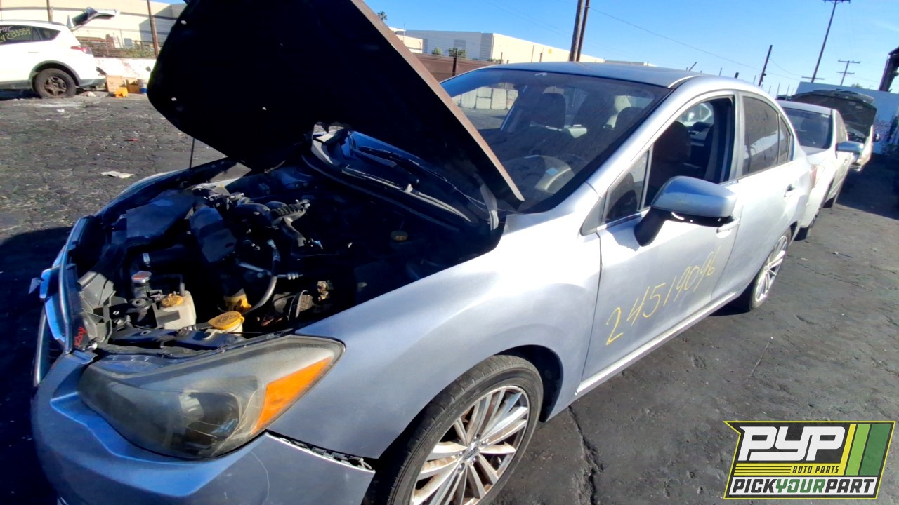2015 SUBARU IMPREZA partes disponibles