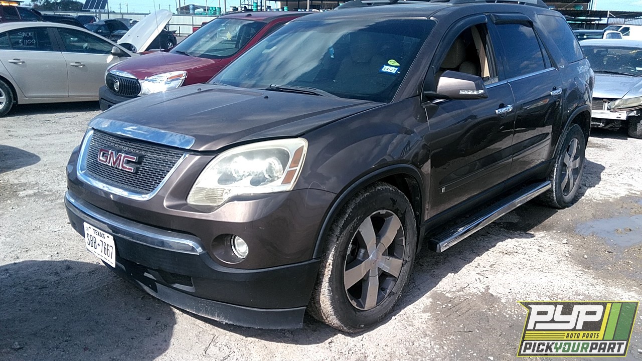 2010 GMC ACADIA partes disponibles