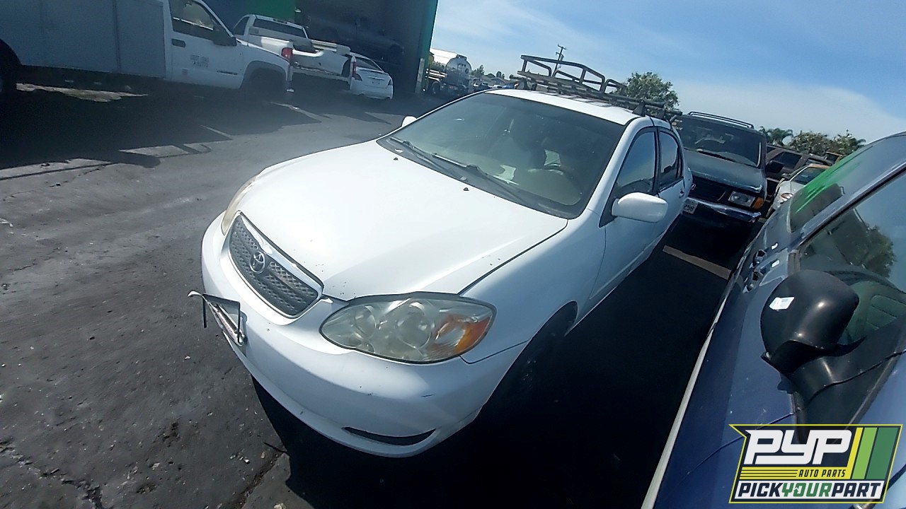 2007 TOYOTA COROLLA available for parts