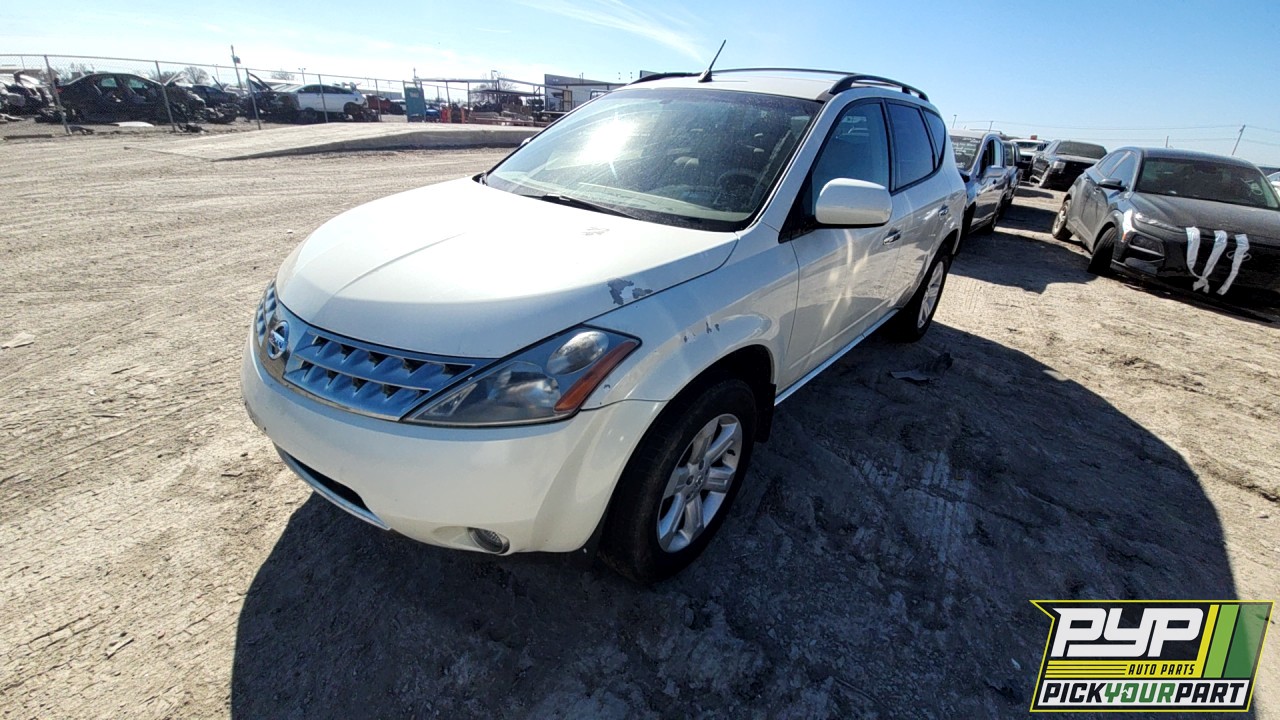 2006 NISSAN MURANO available for parts
