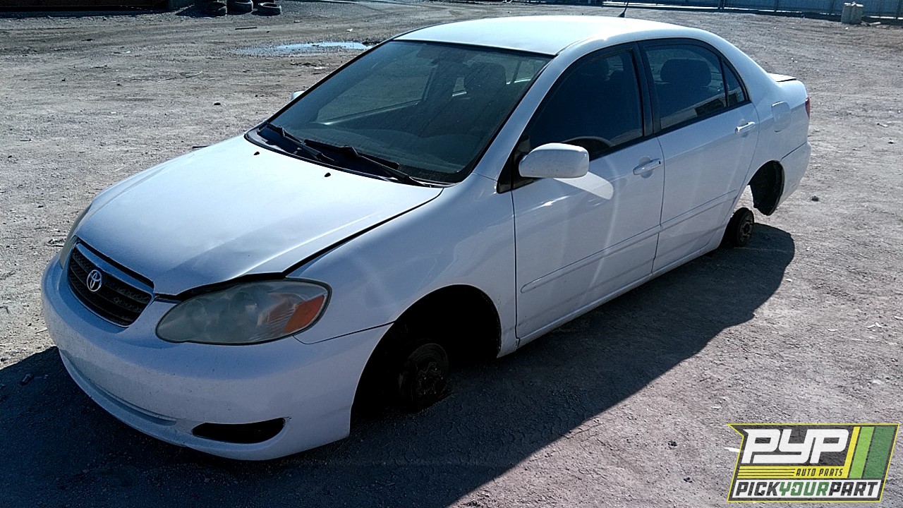 2008 TOYOTA COROLLA available for parts
