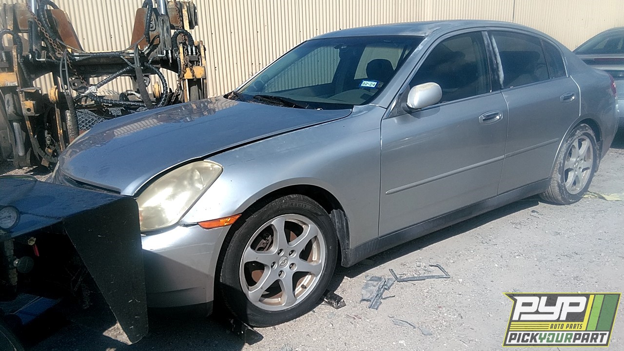 2003 INFINITI G35 available for parts