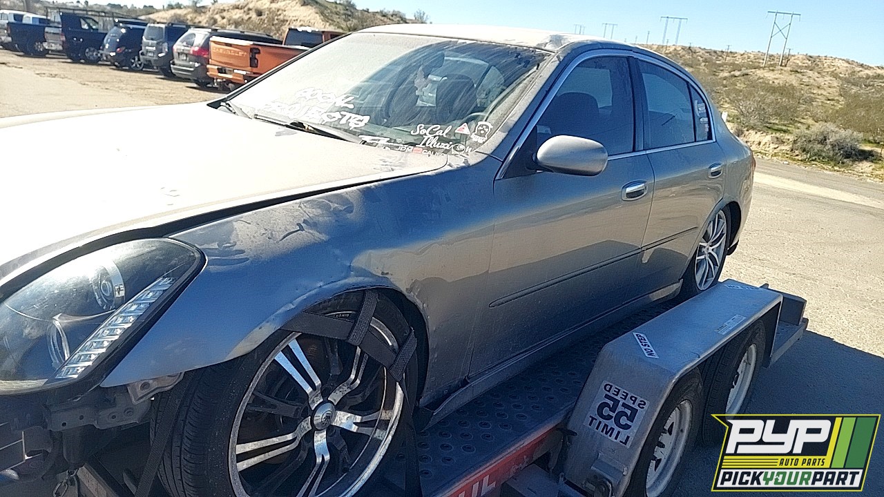 2006 INFINITI G35 available for parts