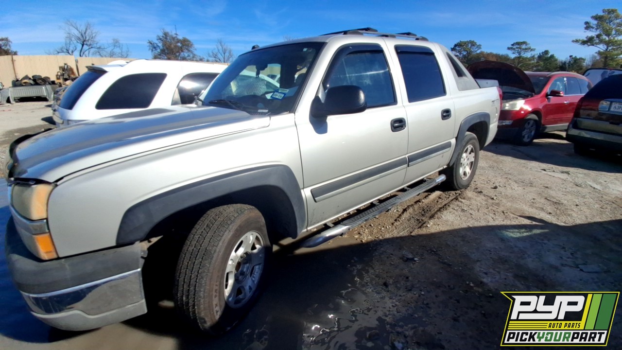 2004 CHEVROLET AVALANCHE 1500 partes disponibles