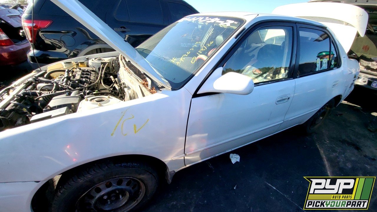 2001 TOYOTA COROLLA partes disponibles