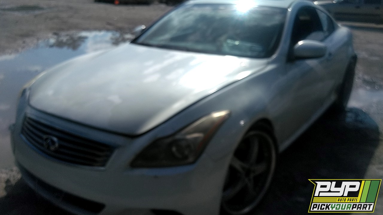 2008 INFINITI G37 partes disponibles