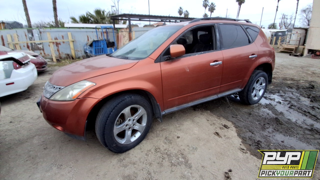 2004 NISSAN MURANO partes disponibles