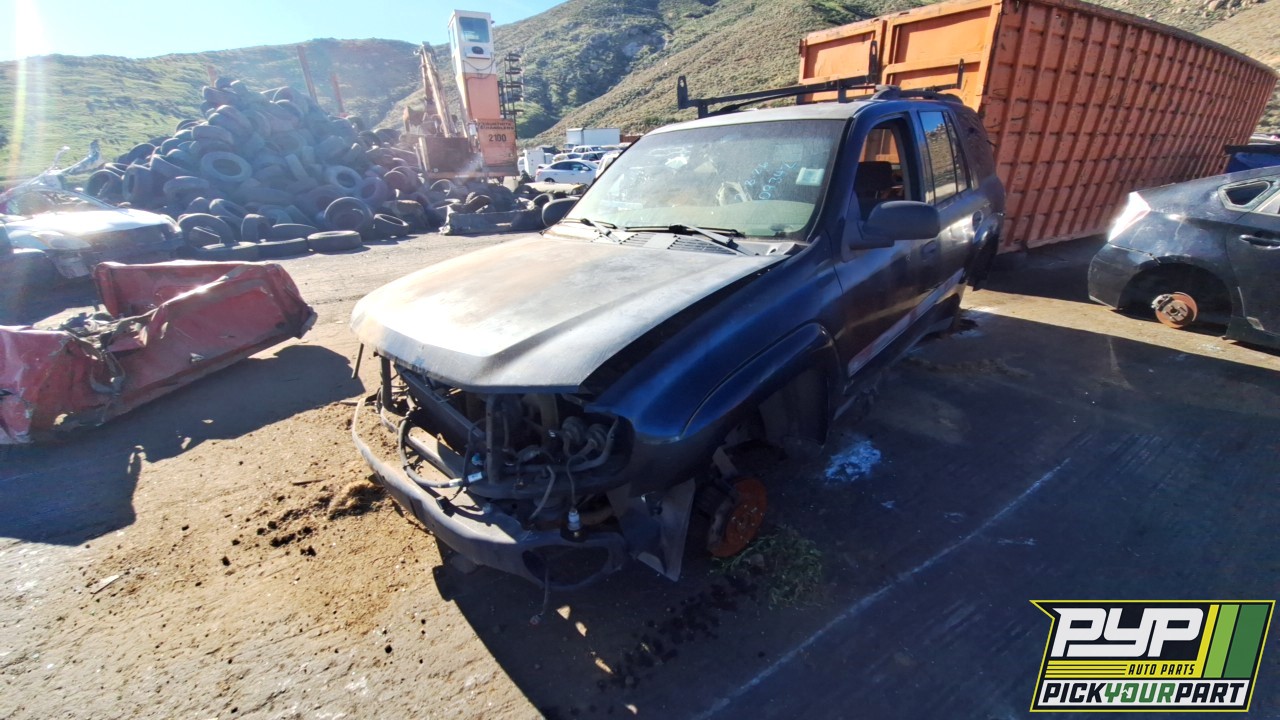 2002 CHEVROLET TRAILBLAZER partes disponibles