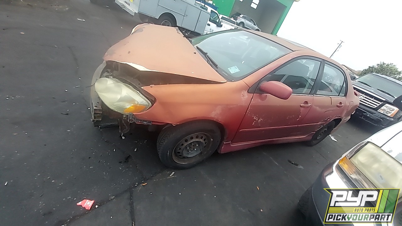 2003 TOYOTA COROLLA partes disponibles