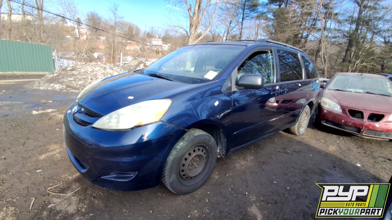 2006 TOYOTA SIENNA partes disponibles