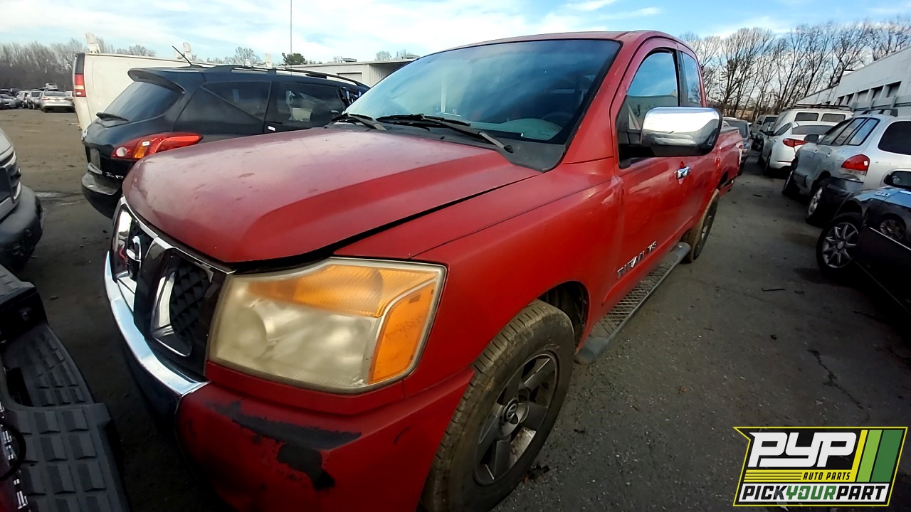 2005 NISSAN TITAN partes disponibles