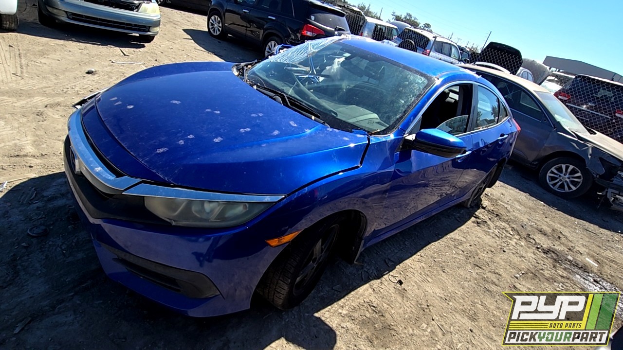 2016 HONDA CIVIC partes disponibles
