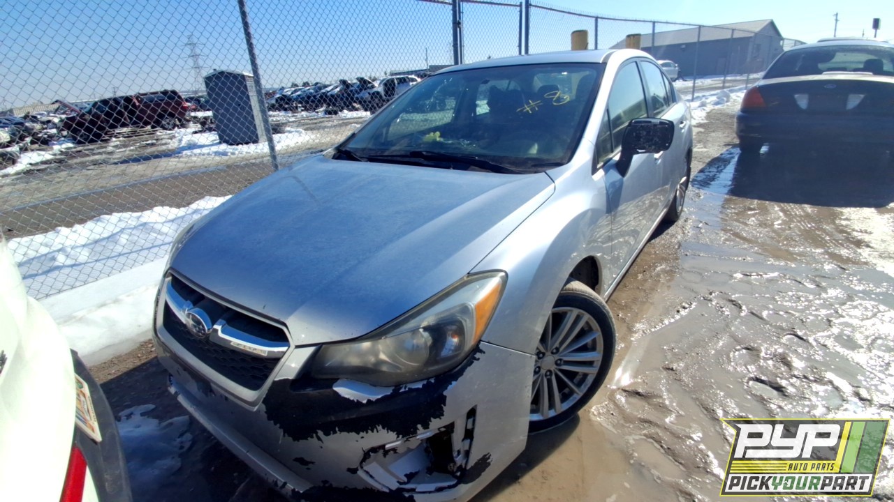 2013 SUBARU IMPREZA available for parts