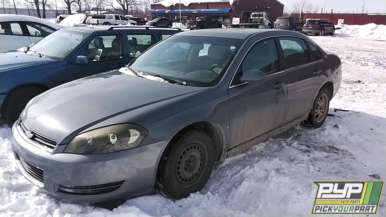2009 CHEVROLET IMPALA partes disponibles
