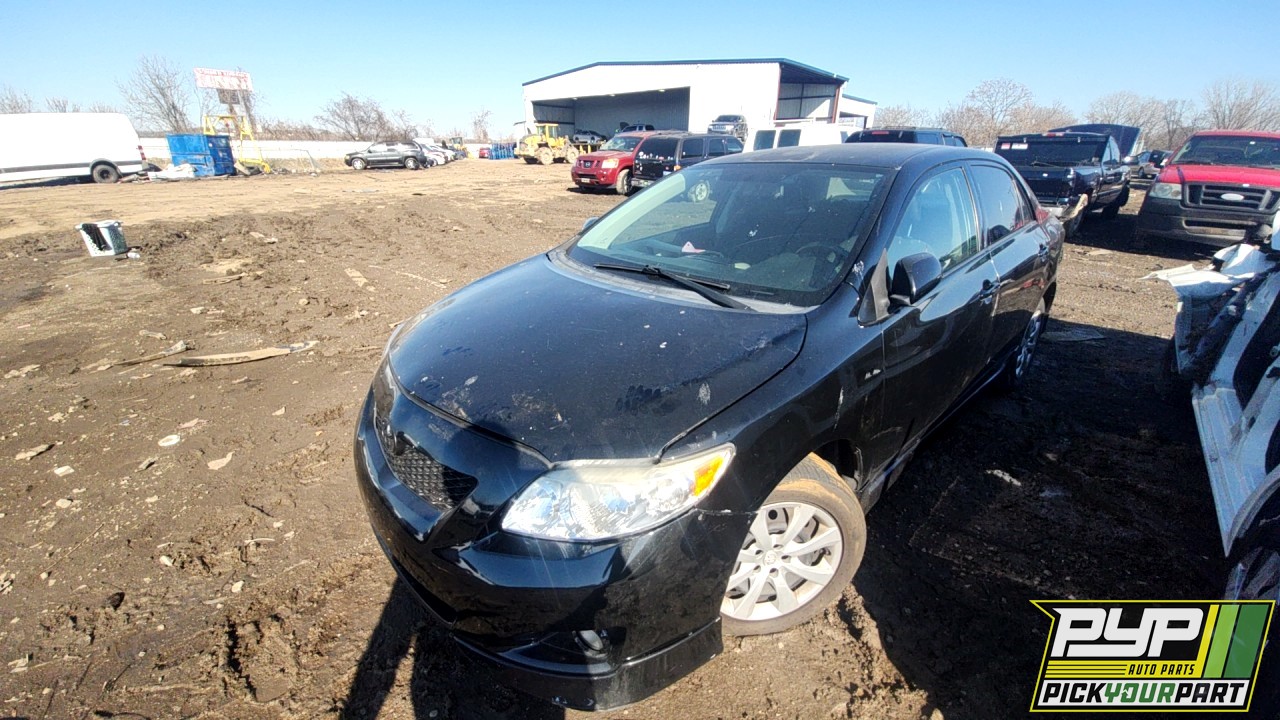 2009 TOYOTA COROLLA partes disponibles