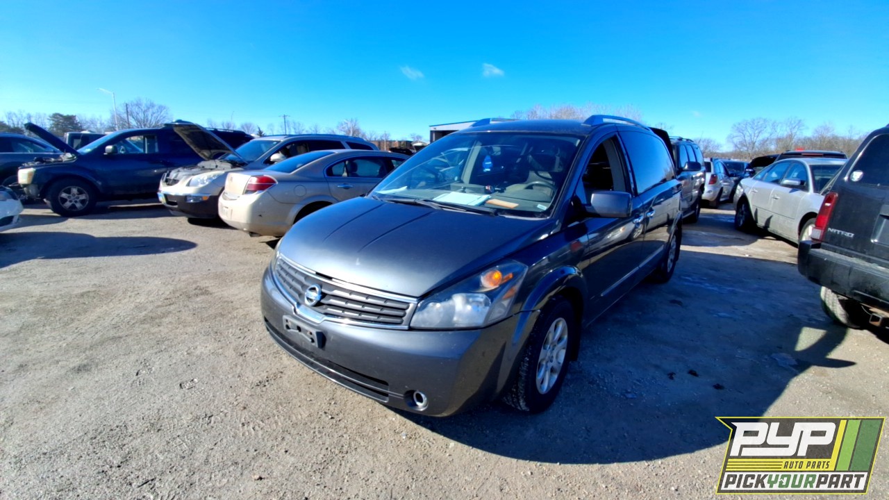 2009 NISSAN QUEST available for parts