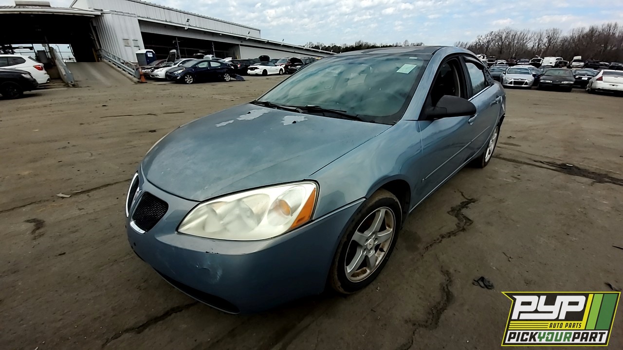 2007 PONTIAC G6 partes disponibles