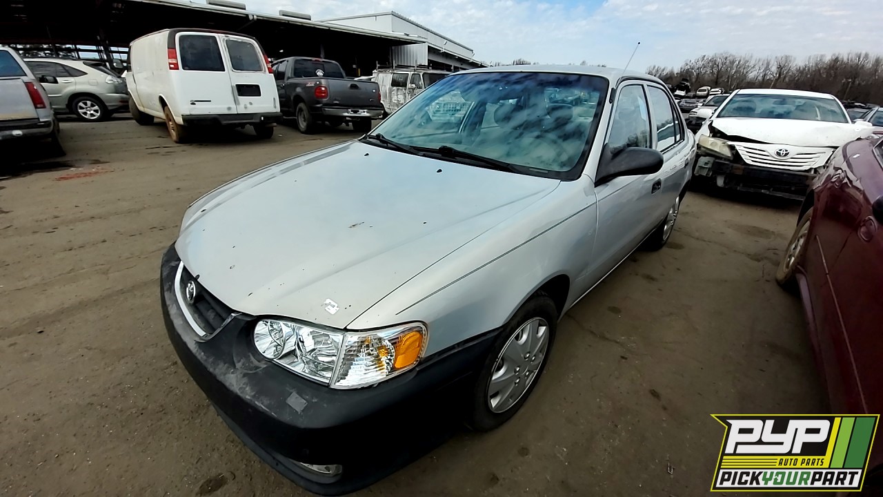 2001 TOYOTA COROLLA partes disponibles