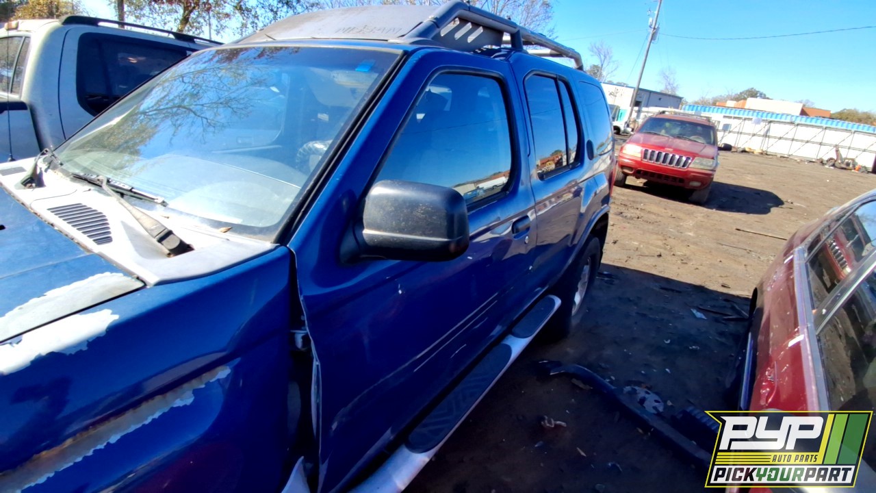 2001 NISSAN XTERRA partes disponibles