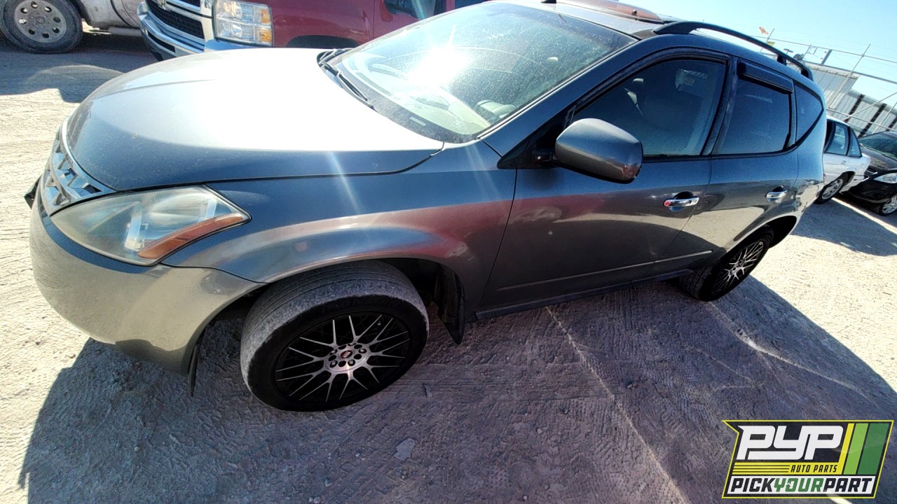 2005 NISSAN MURANO partes disponibles