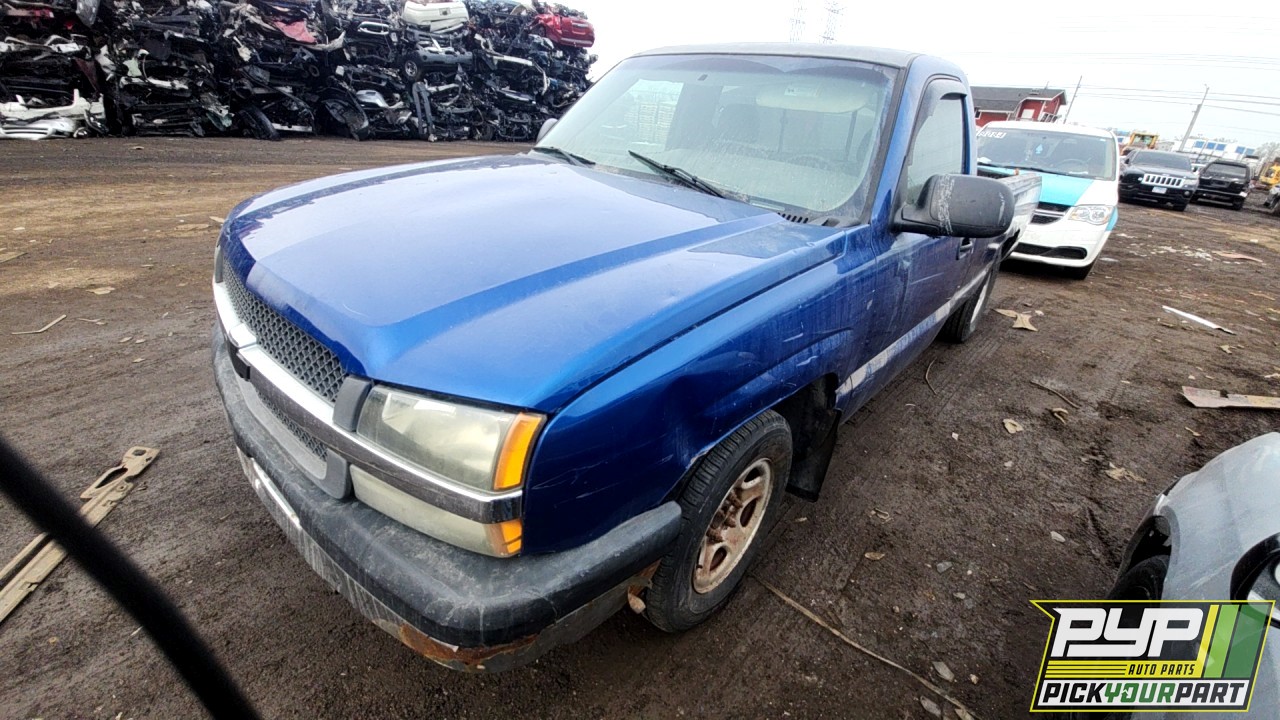 2004 CHEVROLET SILVERADO 1500 available for parts