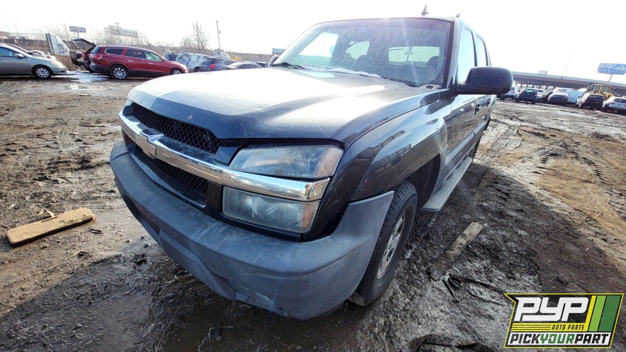 2006 CHEVROLET AVALANCHE 1500 available for parts