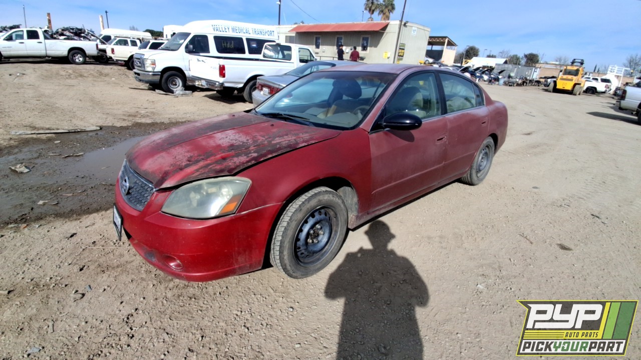 2006 NISSAN ALTIMA partes disponibles