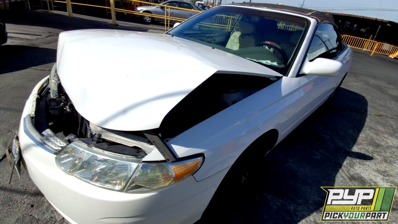 2002 TOYOTA SOLARA partes disponibles