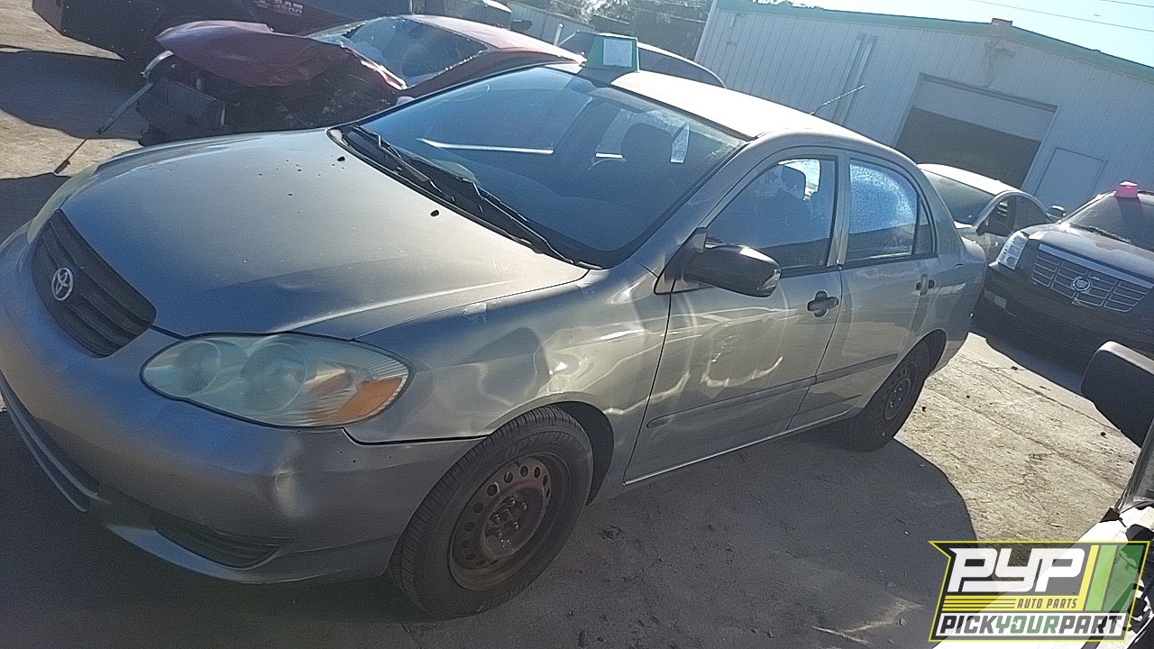 2004 TOYOTA COROLLA partes disponibles
