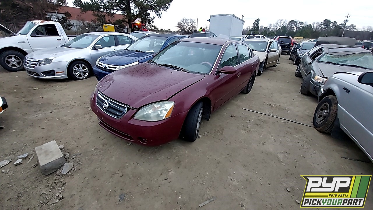 2002 NISSAN ALTIMA partes disponibles