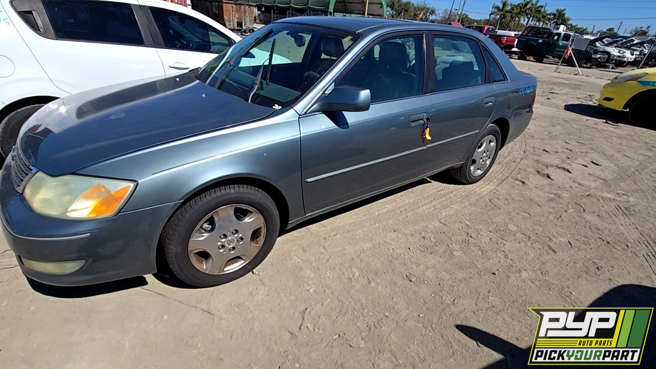 2004 TOYOTA AVALON partes disponibles