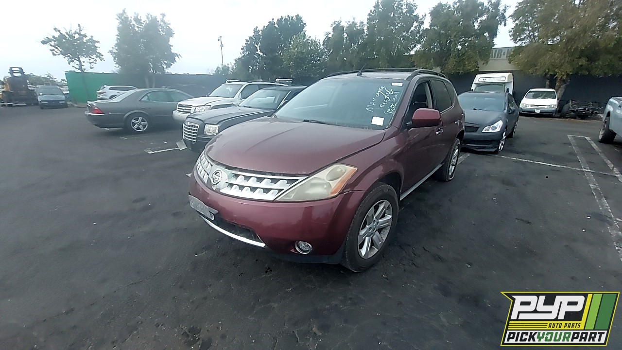 2007 NISSAN MURANO available for parts