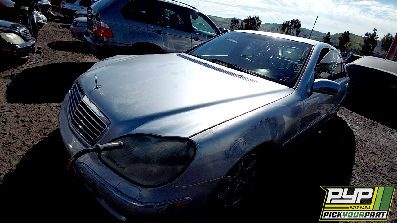 2001 MERCEDES-BENZ S500 partes disponibles