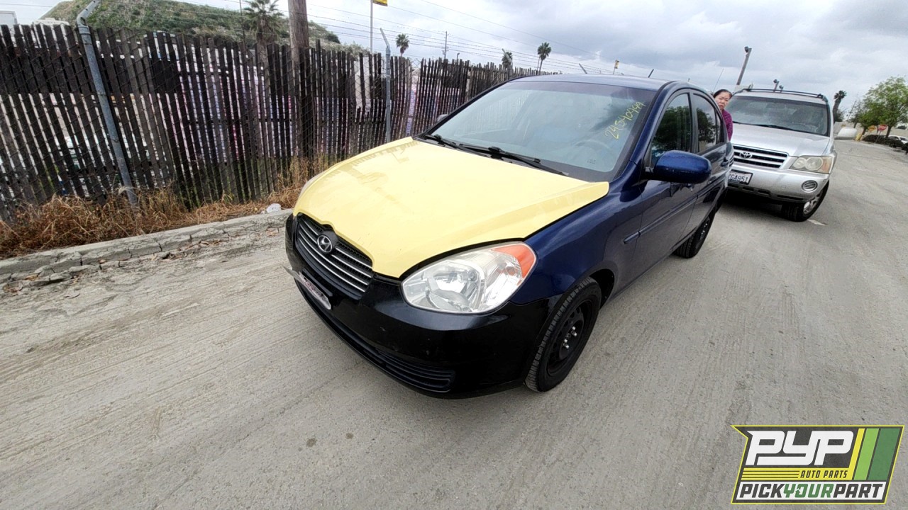 2010 HYUNDAI ACCENT partes disponibles