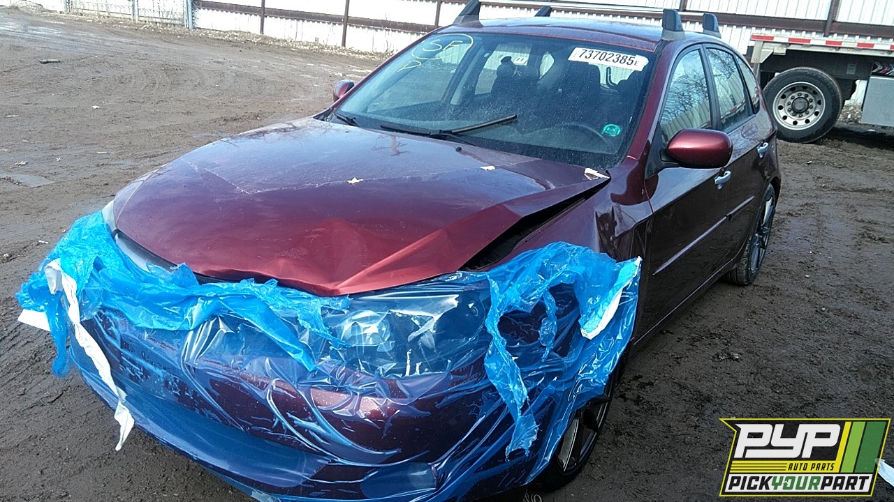 2011 SUBARU IMPREZA available for parts