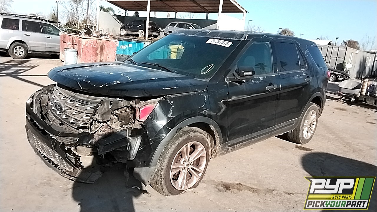 2016 FORD POLICE INTERCEPTOR UTILITY partes disponibles