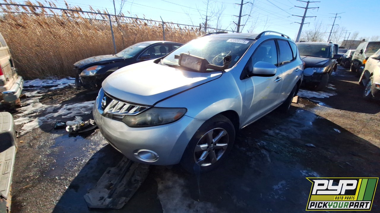 2010 NISSAN MURANO partes disponibles